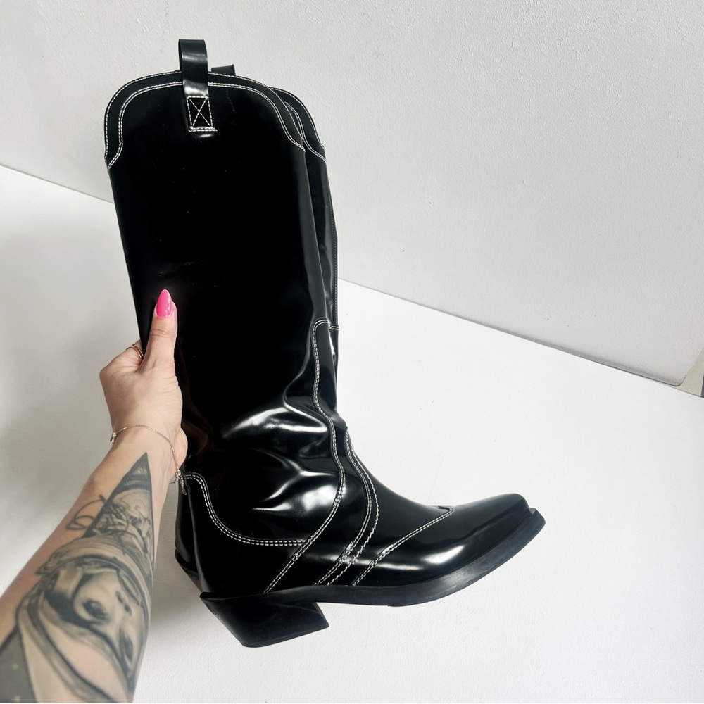 Ganni | Tall Western Boots - Picture 9 of 9